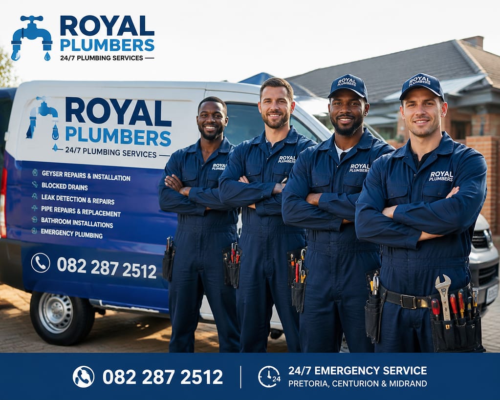 Royal Plumbers – Trusted Plumbing Experts in Pretoria, Centurion & Midrand
